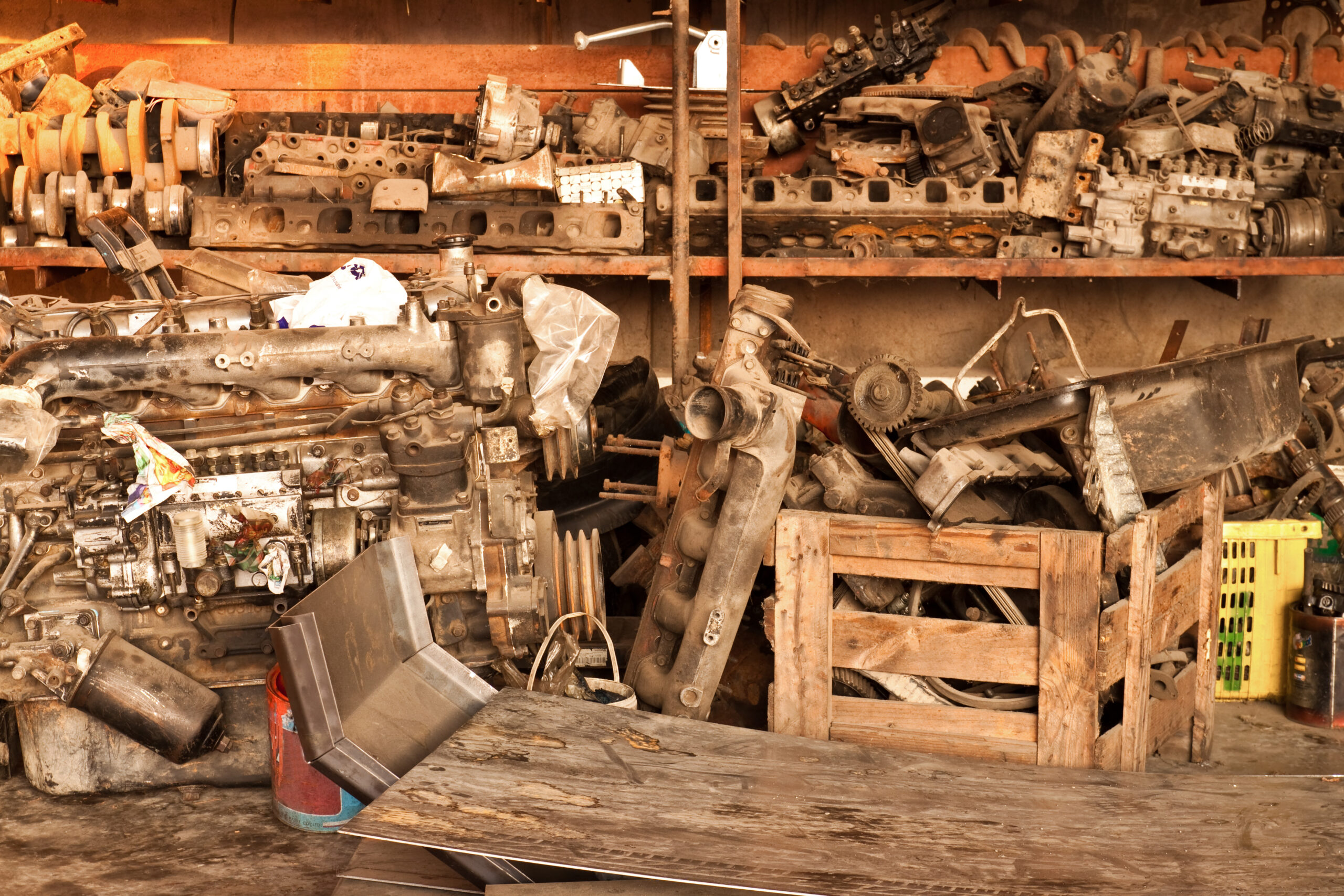 Scrap yard